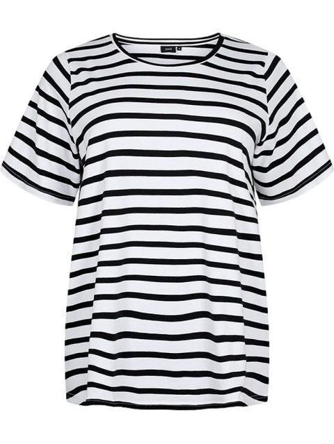 ZIZZI KAPITALNY T-SHIRT BLUZKA PASKI 893A