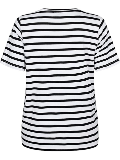 ZIZZI KAPITALNY T-SHIRT BLUZKA PASKI 893A