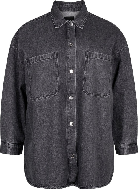 ZIZZI SZARA JEANSOWA KURTKA OVERSIZE 960A