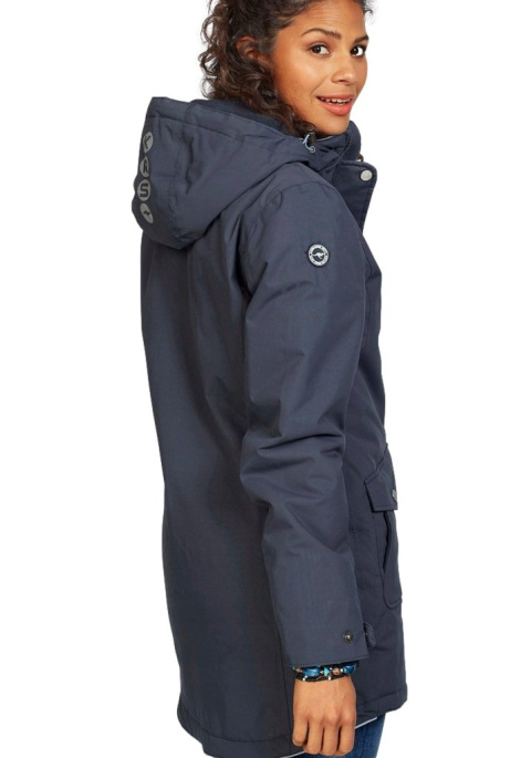 KANGAROOS GRANATOWA KURTKA PARKA ZIMA K708