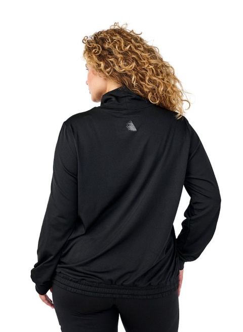 ZIZZI WYGODNA CZARNA BLUZA SPORTOWA 243A