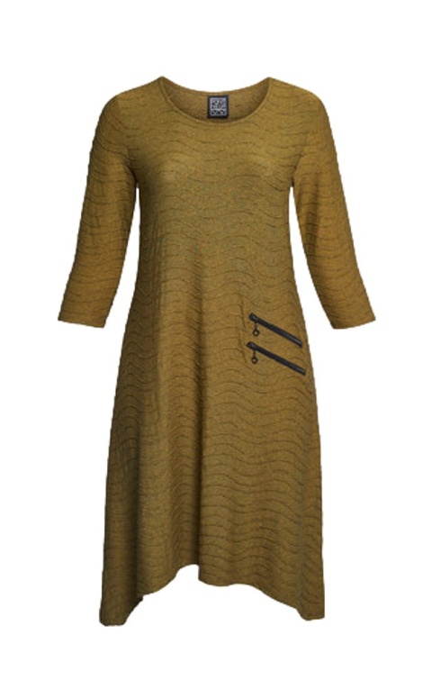 PONT NEUF FANTASTYCZNA OLIWKOWA SUKIENKA V193