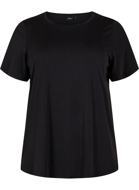 ZIZZI WYGODNA CZARNA BLUZKA T-SHIRT 235A