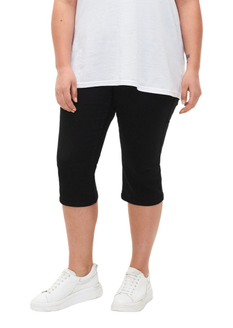 ZIZZI CZARNE SPODNIE 3/4 RYBACZKI 001D ZIZZI CZARNE SPODNIE 3/4 RYBACZKI 001D