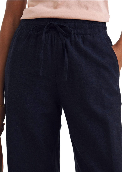 JD WILLIAMS GRANATOWE SPODNIE Z LNEM SZEROKA NOGAWKA SHORT JD12 JD WILLIAMS GRANATOWE SPODNIE Z LNEM SZEROKA NOGAWKA SHORT JD12