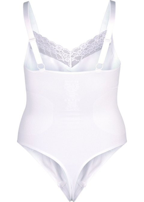 ZIZZI BIAŁE MODELUJĄCE BODY KORONKA 896B ZIZZI BIAŁE MODELUJĄCE BODY KORONKA 896B