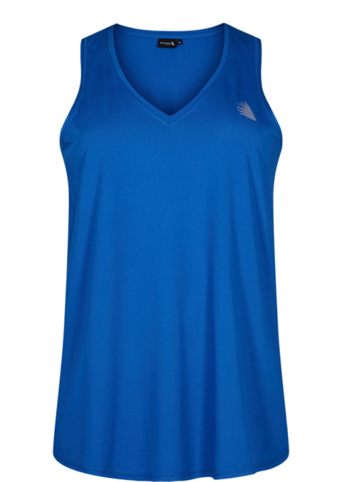ZIZZI NIEBIESKI TRENINGOWY TOP SPORTOWY 053T