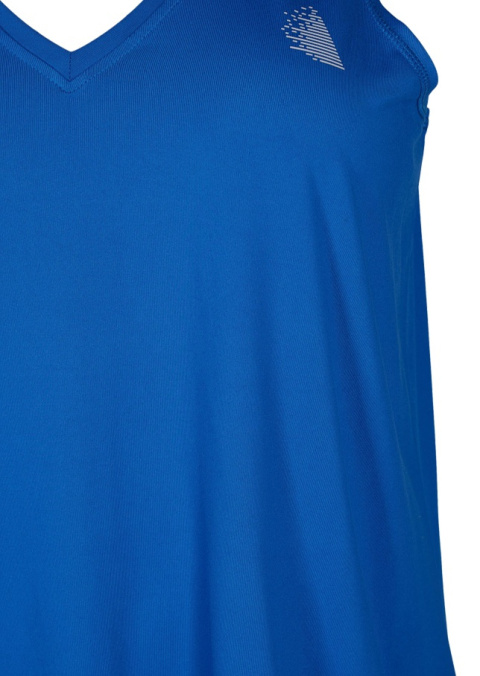 ZIZZI NIEBIESKI TRENINGOWY TOP SPORTOWY 053T