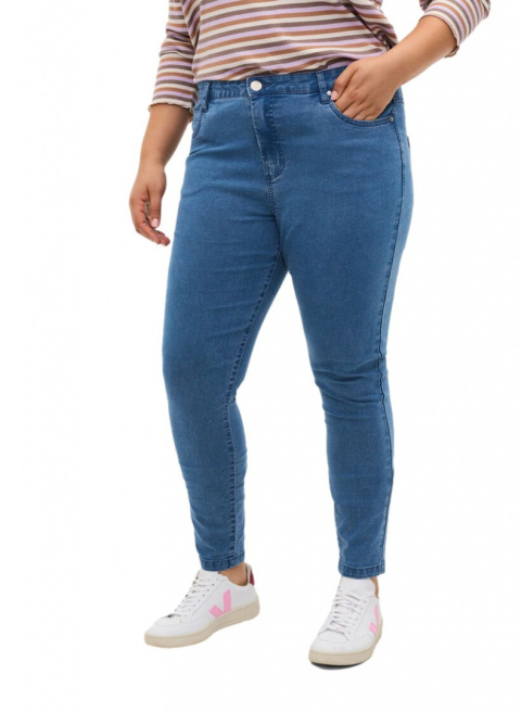 ZIZZI AMY NIEBIESKIE JEANSY ZWĘŻANE N78 568A ZIZZI AMY NIEBIESKIE JEANSY ZWĘŻANE N78 568A