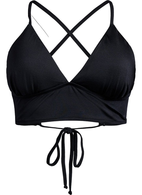 ZIZZI CZARNA GÓRA OD BIKINI WIĄZANIE 726M