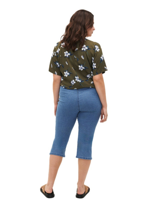ZIZZI NIEBIESKIE SPODNIE 3/4 RYBACZKI 001D ZIZZI NIEBIESKIE SPODNIE 3/4 RYBACZKI 001D