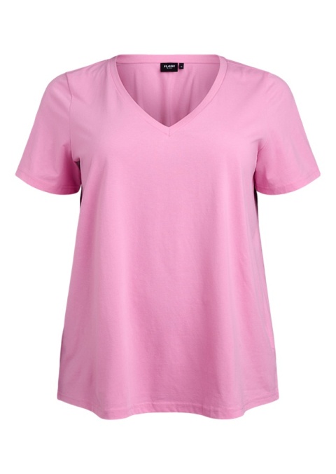 ZIZZI KLASYCZNY WYGODNY RÓŻOWY T-SHIRT 002H