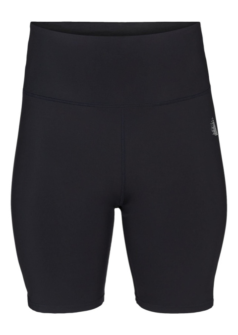 ZIZZI WYGODNE CZARNE LEGGINSY KOLARKI SPORTOWE 429E