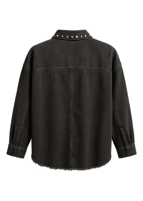 ZIZZI SZARA KOSZULA KURTKA JEANSOWA BAWEŁNA 282C ZIZZI SZARA KOSZULA KURTKA JEANSOWA BAWEŁNA 282C