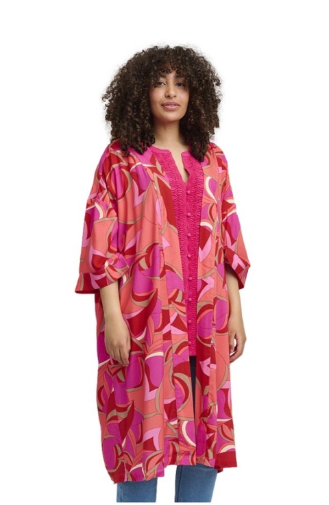 ADIA PIĘKNA KOLOROWA NARZUTKA KIMONO A308 ADIA PIĘKNA KOLOROWA NARZUTKA KIMONO A308