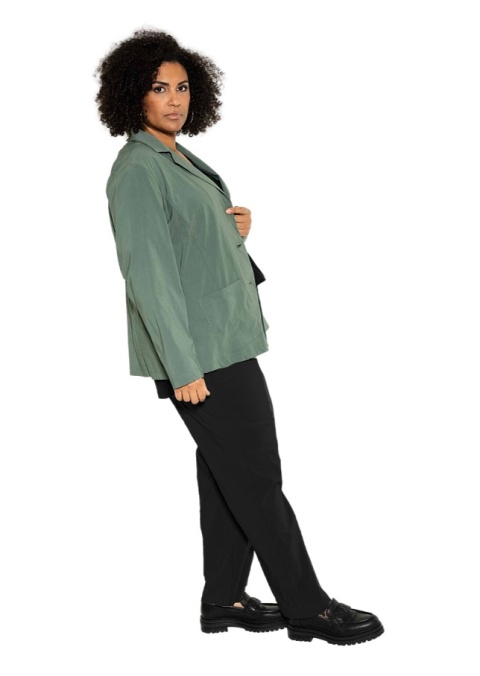 STUDIO ELEGANCKIE CZARNE SPODNIE PROSTA NOGAWKA S864 STUDIO ELEGANCKIE CZARNE SPODNIE PROSTA NOGAWKA S864