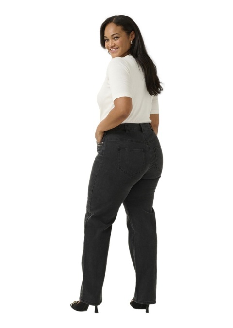 KAFFE SZARE ELEGANCKIE JEANSY ĆWIEKI K758 KAFFE SZARE ELEGANCKIE JEANSY ĆWIEKI K758