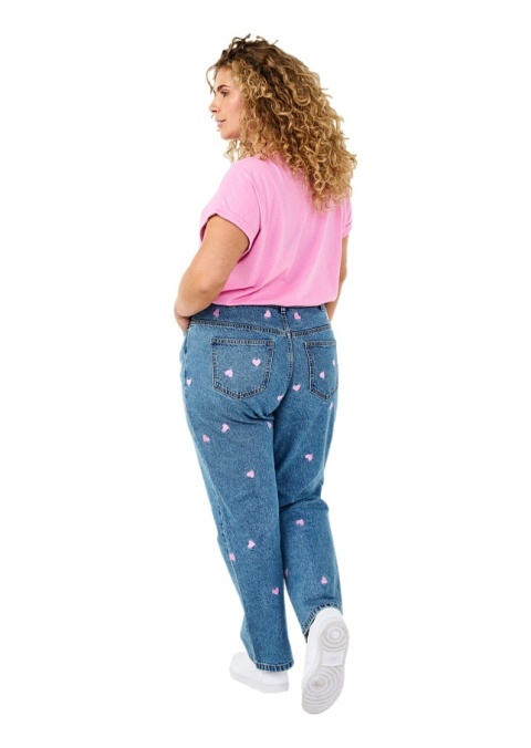 ZIZZI NIEBIESKIE PROSTE JEANSY SPODNIE SERCA N78 957C ZIZZI NIEBIESKIE PROSTE JEANSY SPODNIE SERCA N78 957C