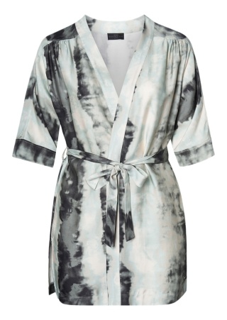 PONT NEUF PIĘKNA WZORZYSTA NARZUTKA KIMONO V102