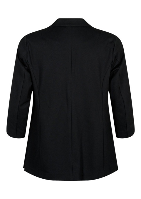 ZIZZI ELEGANCKA CZARNA MARYNARKA WISKOZA 008Q ZIZZI ELEGANCKA CZARNA MARYNARKA WISKOZA 008Q