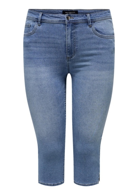 CARMAKOMA JEANSOWE SPODENKI 3/4 RYBACZKI NIEBIESKIE O075 CARMAKOMA JEANSOWE SPODENKI 3/4 RYBACZKI NIEBIESKIE O075