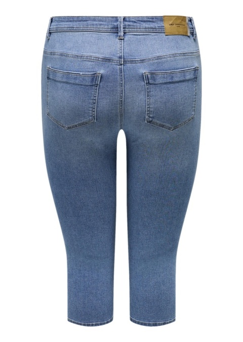 CARMAKOMA JEANSOWE SPODENKI 3/4 RYBACZKI NIEBIESKIE O075 CARMAKOMA JEANSOWE SPODENKI 3/4 RYBACZKI NIEBIESKIE O075