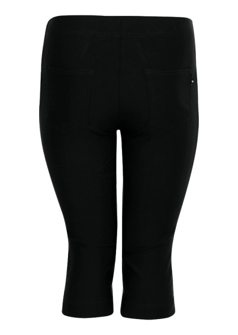 ADIA WYGODNE CZARNE SPODNIE RYBACZKI STRETCH A152 ADIA WYGODNE CZARNE SPODNIE RYBACZKI STRETCH A152