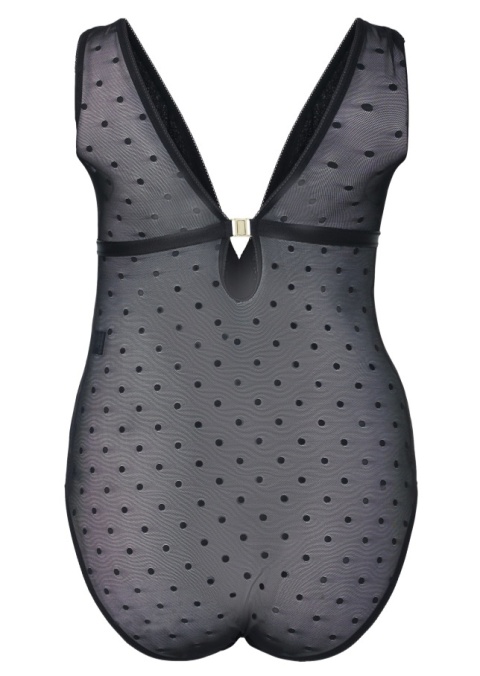 ZIZZI CZARNE BODY SIATECZKA 511F