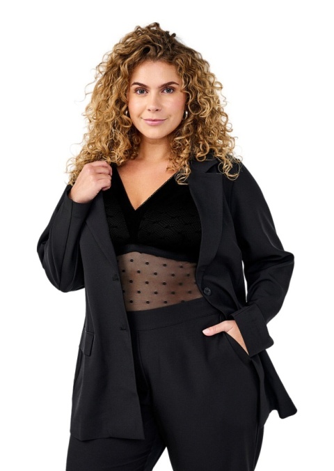 ZIZZI CZARNE BODY SIATECZKA 511F