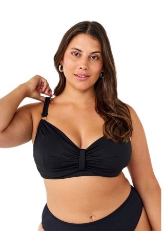ZIZZI CZARNY BIUSTONOSZ KĄPIELOWY BIKINI 900J