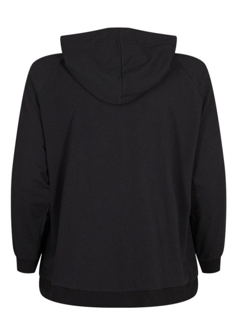 ZIZZI CZARNA BLUZA KARDIGAN ZASUWANA 225A ZIZZI CZARNA BLUZA KARDIGAN ZASUWANA 225A