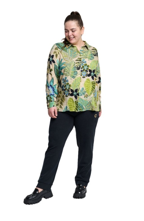 CHALOU FANTASTYCZNA KOSZULA WZÓR GUZIKI C737