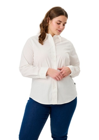 ADIA KLASYCZNA BIAŁA KOSZULA GUZIKI BAWEŁNA A388