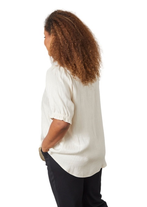 PONT NEUF ELEGANCKA KREMOWA BLUZKA V297