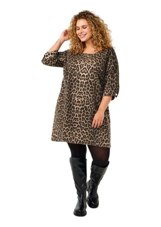 ZIZZI JEANSOWA SUKIENKA PANTERKA 076B