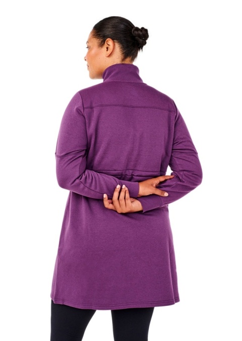 ZIZZI SPORTOWA FIOLETOWA TUNIKA DRESOWA SUWAK 241A