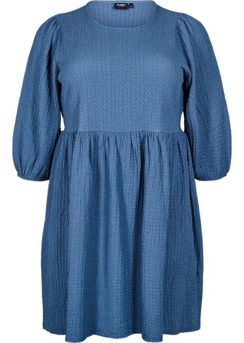 ZIZZI UROCZA NIEBIESKA SUKIENKA BUFKI 059A