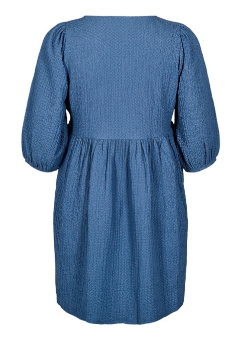 ZIZZI UROCZA NIEBIESKA SUKIENKA BUFKI 059A