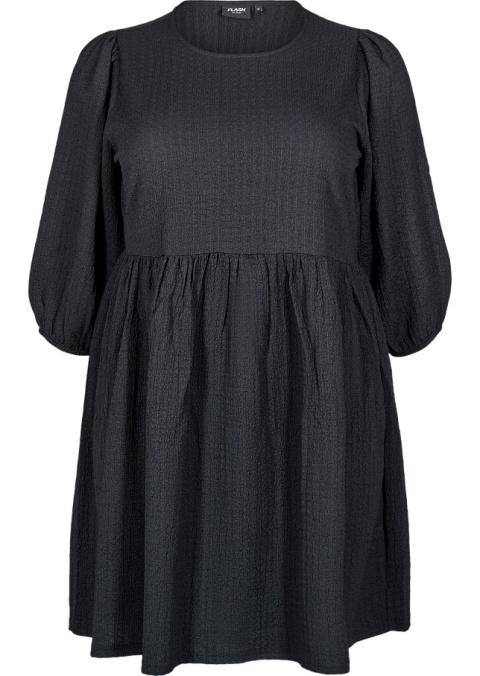 ZIZZI UROCZA CZARNA SUKIENKA BUFKI 059A