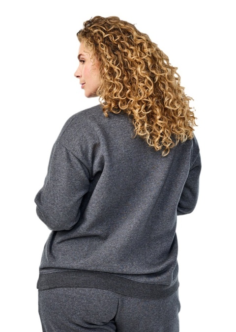 ZIZZI WYGODNA SZARA BLUZA BAWEŁNA 085A