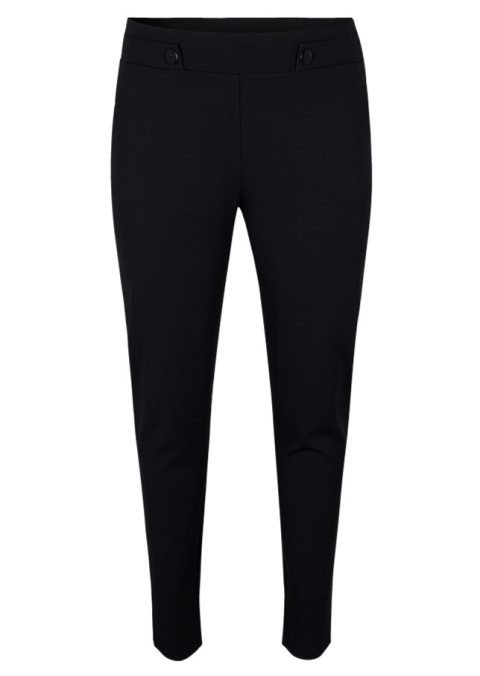 ZIZZI CZARNE ZWĘŻANE SPODNIE CYGARETKI 132D