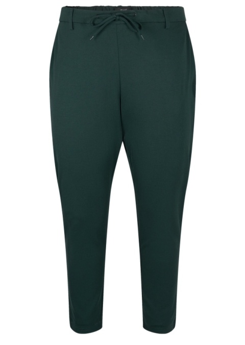 ZIZZI DZIANINOWE CYGARETKI SPODNIE ZIELONE 006A