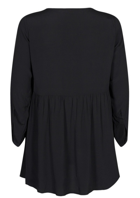 ZIZZI CZARNA TUNIKA SUKIENKA WISKOZA 057W