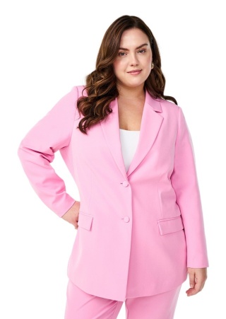 ZIZZI ELEGANCKA RÓŻOWA MARYNARKA 377B