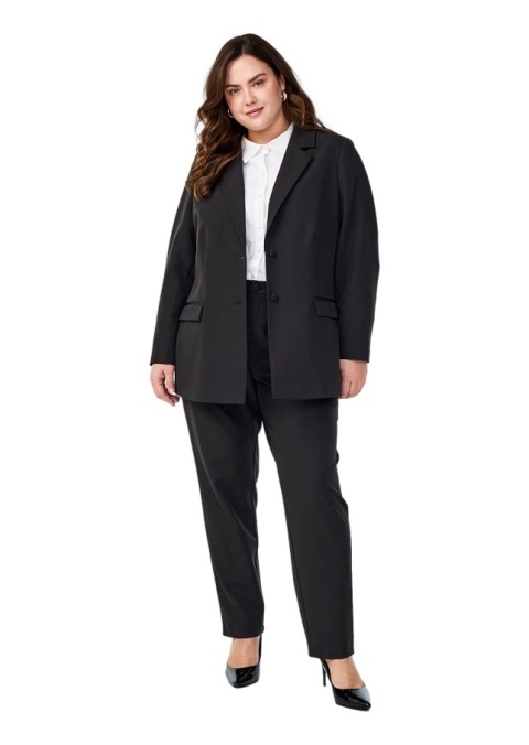 ZIZZI ELEGANCKA CZARNA MARYNARKA 377B