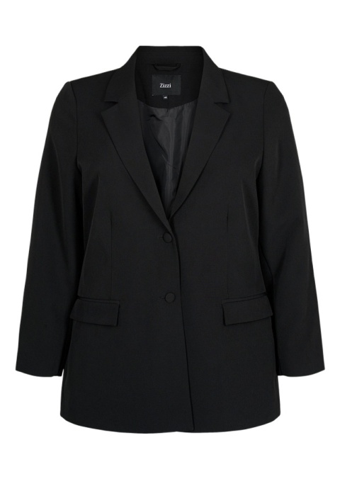 ZIZZI ELEGANCKA CZARNA MARYNARKA 377B