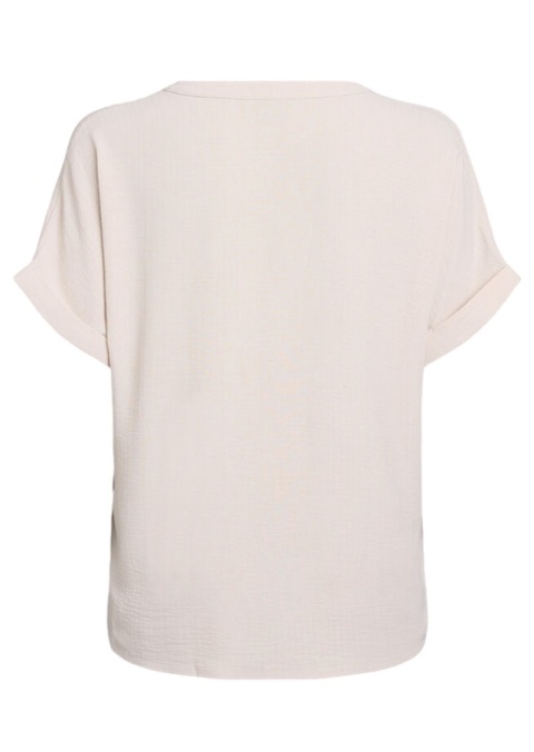 ZIZZI ELEGANCKA KREMOWA BLUZKA 074A