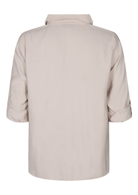 ZIZZI KREMOWA BLUZKA KOSZULA ĆWIEKI 576A