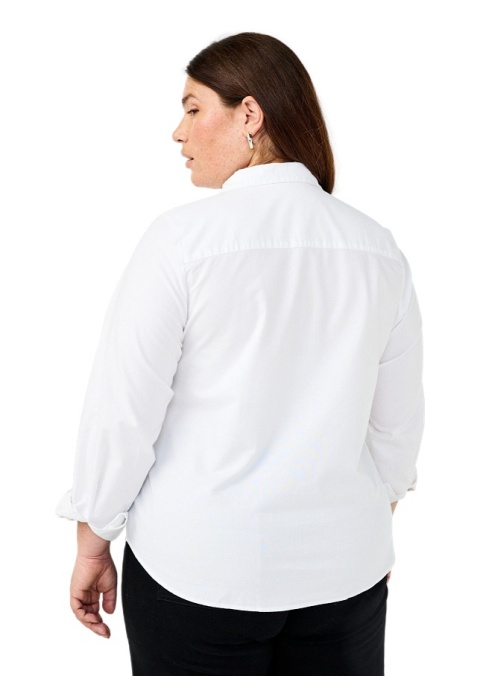 ZIZZI BIAŁA KOSZULA GUZIKI BAWEŁNA 065A