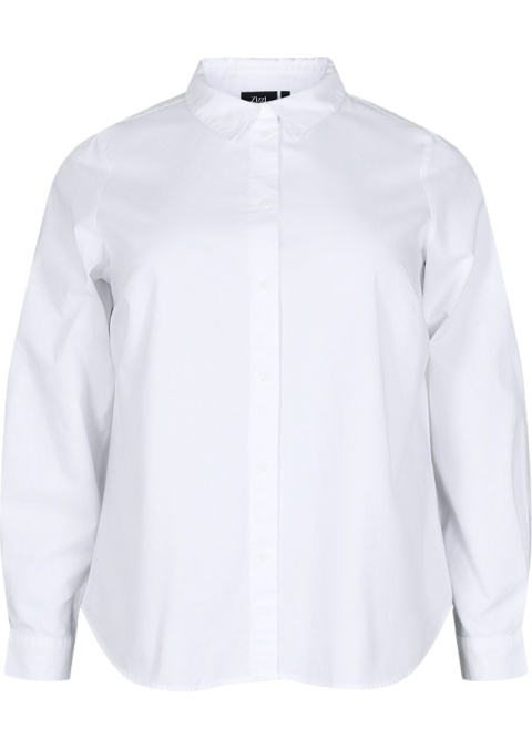 ZIZZI BIAŁA KOSZULA GUZIKI BAWEŁNA 065A